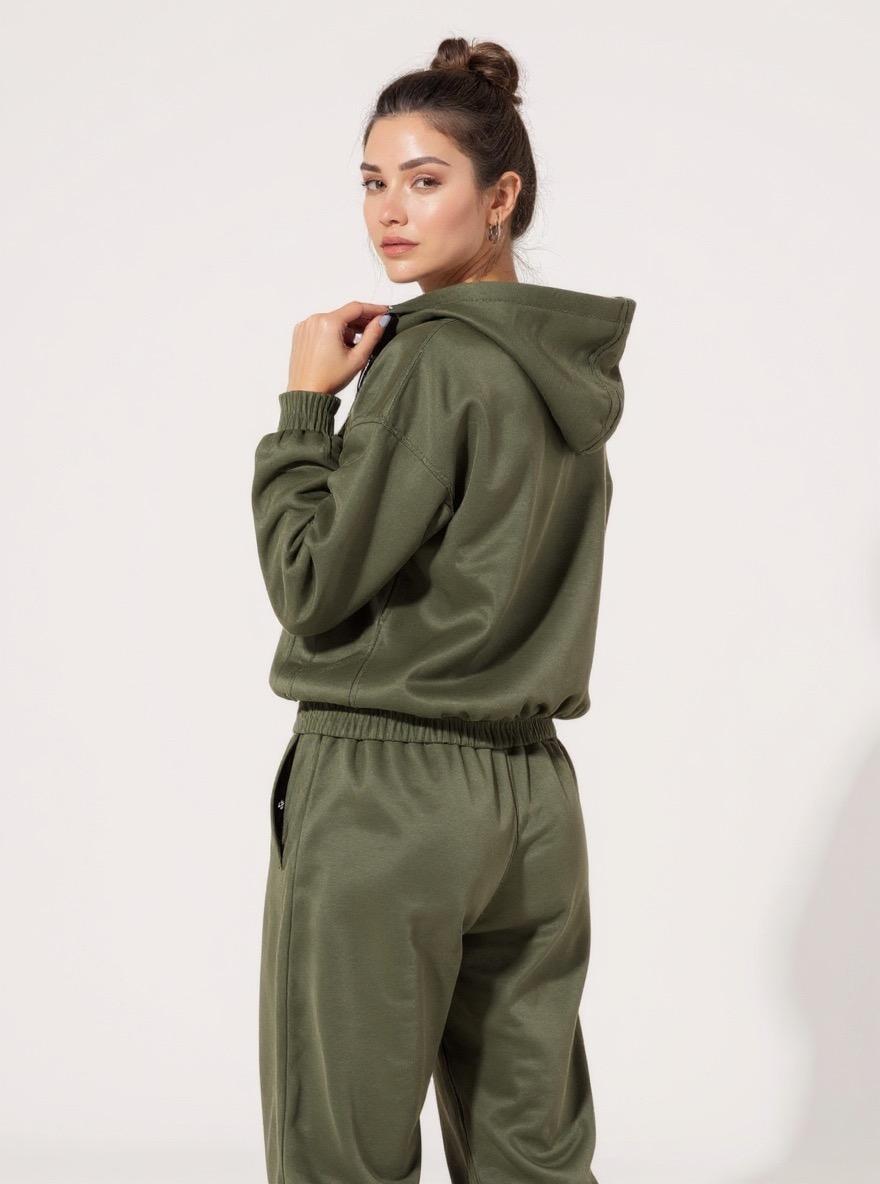 The Lounge Set in Khaki