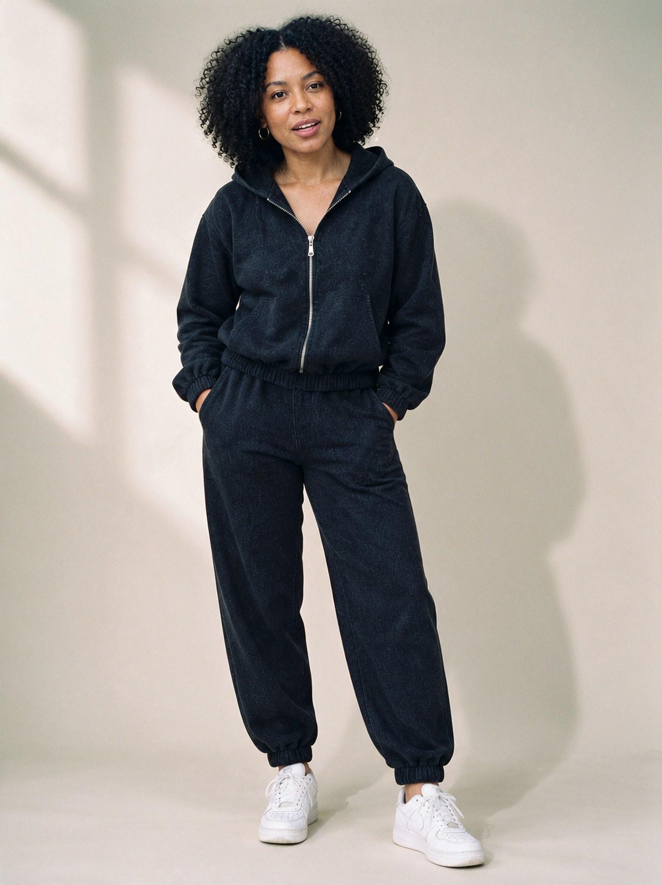 The Lounge Set in Black