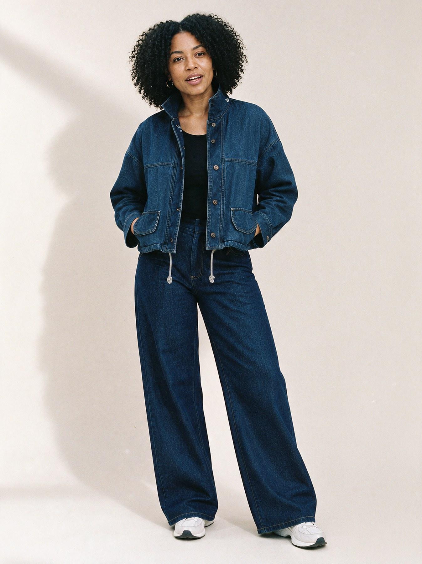 The Utility Jacket in Dark Blue