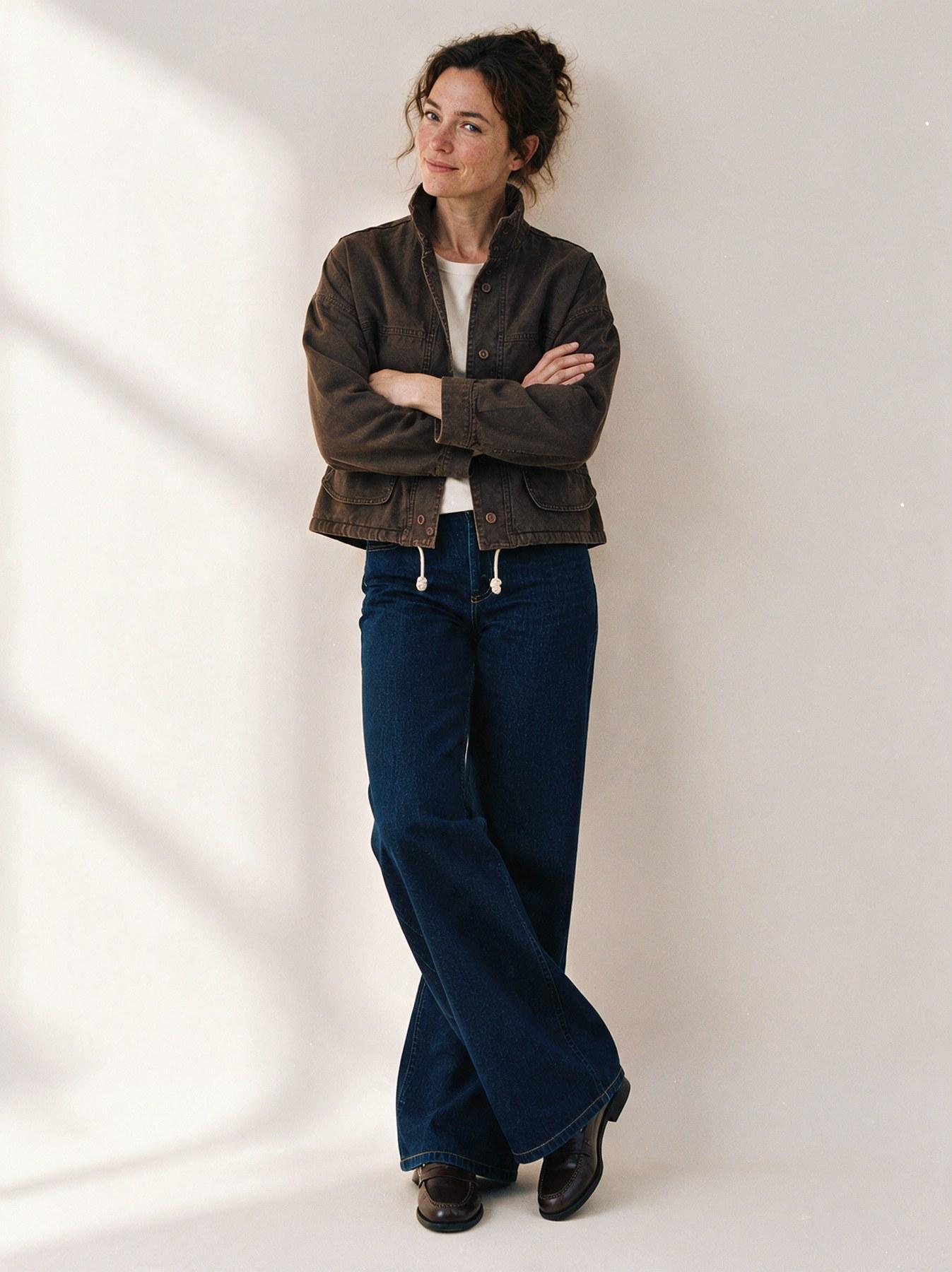 The Utility Jacket in Brown
