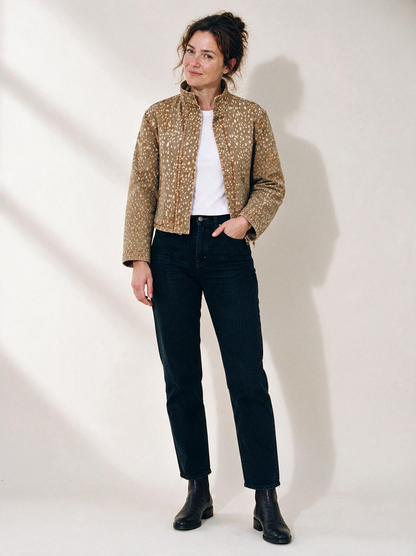 The Fawn Jacket in Beige