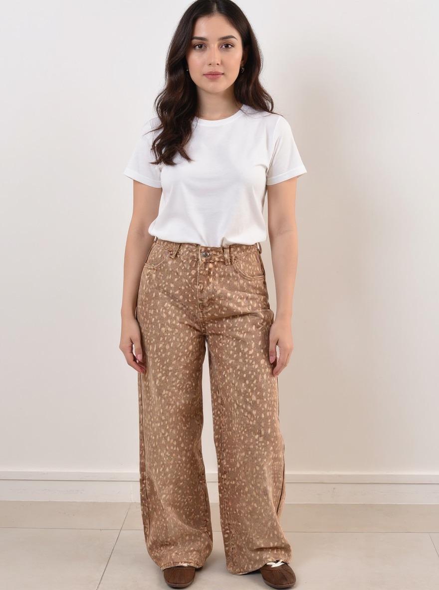 The Spot Trouser in Beige